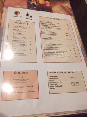 Menu photo 6 Alfie's Glen Ellyn, IL