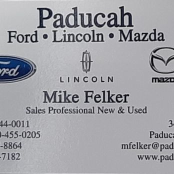 Paducah Ford Lincoln Mazda, Inc. - Car Dealers Near Me - Paducah, Kentucky Paducah Ford Lincoln Mazda, Inc. - Car Dealers Near Me - Paducah, Kentucky