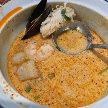 Thai Basil - Seafood coconut milk soup - Thai Near Me - Roseville, California Thai Basil - Seafood coconut milk soup - Thai Near Me - Roseville, California