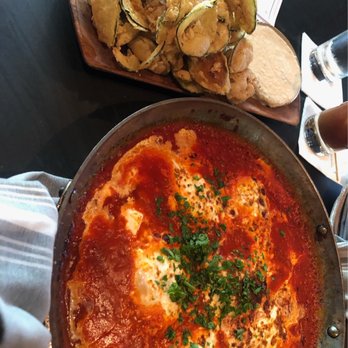 Committee - Zucchini Crisps Shaksouka - Mediterranean Near Me - Boston, Massachusetts