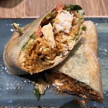 Fairway Cafe - Chicken and shrimp burrito - New American Near Me - San Jacinto, California