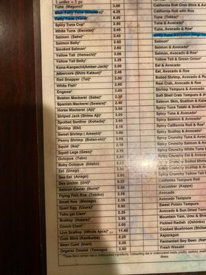 Menu photo 2 Sushi Yoshi Vienna, VA