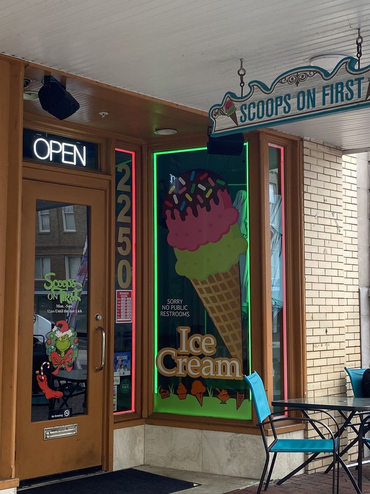 Scoops on First Logo