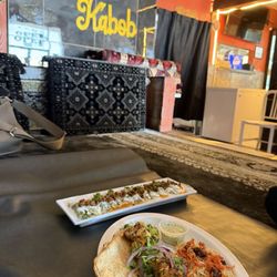 Afghan Kabob & Bakery - Chicken Tikka Kabob chicken and Ashak