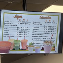 Menu August 2026