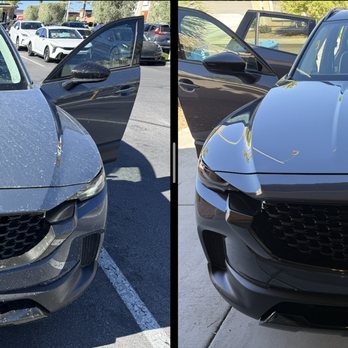 Ghost Gloss Detailing - Before & after front - Auto Detailing Near Me Ghost Gloss Detailing - Before & after front - Auto Detailing Near Me
