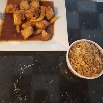 Bamboo Garden Restaurant - Orange chicken and fried rice - Asian Fusion Near Me - Ormond Beach, Florida