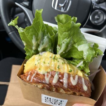 Just Cuz Cafe - Eggsential Sando - Cafes Near Me - Lacey, Washington Just Cuz Cafe - Eggsential Sando - Cafes Near Me - Lacey, Washington
