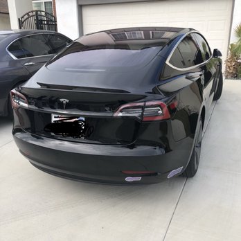 DP Tint & Detail - Model 3 tint - Auto Detailing Near Me - Tustin, California