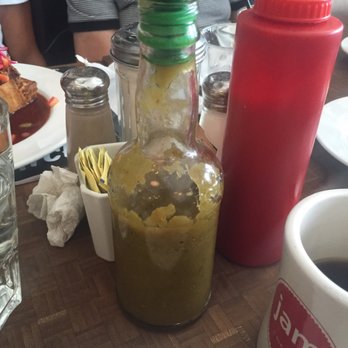 Jam Cafe - House made hot sauce. - Breakfast & Brunch Near Me - Victoria, British Columbia