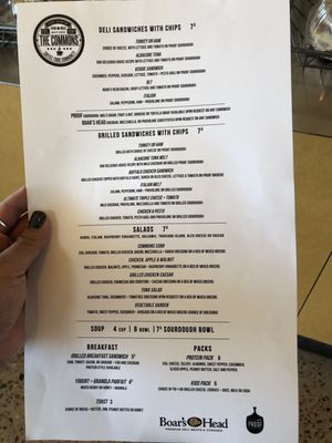 Menu photo 7 Commons Coffeehouse Gilbert, AZ