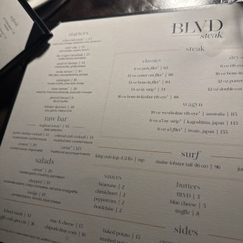 BLVD Steak - Steakhouses Near Me - Sherman Oaks, California