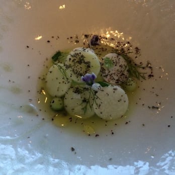 LuMi Bar & Dining - White cucumber and radish - Bars Near Me - Pyrmont, NSW