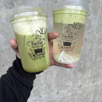 Drip Drip Coffeehouse - Banana matcha and coconut cloud matcha! - Coffee & Tea Near Me - Seattle, Washington Drip Drip Coffeehouse - Banana matcha and coconut cloud matcha! - Coffee & Tea Near Me - Seattle, Washington
