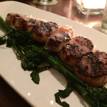 Seasons 52 - Caramelized Grilled Sea Scallops - New American Near Me - Costa Mesa, California Seasons 52 - Caramelized Grilled Sea Scallops - New American Near Me - Costa Mesa, California