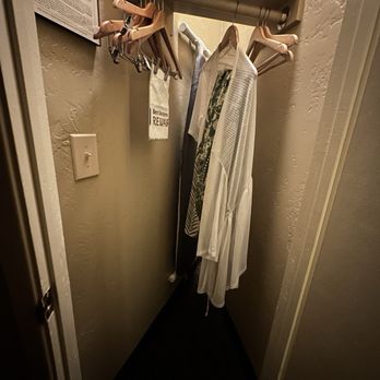 Best Western Plus Beach View Lodge - Teeny closet in room 55. - Hotels Near Me - Carlsbad, California