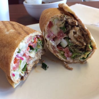 Haifa Falafel - Small?! chicken shawarma. It's huge. I won't be able to finish. - Middle Eastern Near Me - Ann Arbor, Michigan Haifa Falafel - Small?! chicken shawarma. It's huge. I won't be able to finish. - Middle Eastern Near Me - Ann Arbor, Michigan