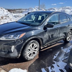 Wilderness Car Wash - This is right after my "car wash!"