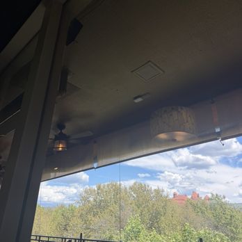 Creekside American Bistro - Amazing view from the inside of the restaurant - New American Near Me - Sedona, Arizona