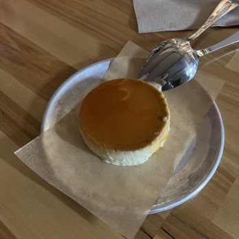 Little Chango - Coconut cardamom flan - Spanish Near Me - Asheville, North Carolina Little Chango - Coconut cardamom flan - Spanish Near Me - Asheville, North Carolina