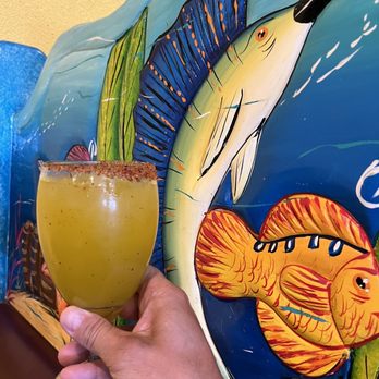 Mariscos La Playa - Mango margarita - Mexican Near Me - Española, New Mexico