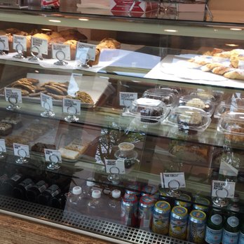 Klatch Coffee - Food case with muffins, sandwiches, drinks, etc - Coffee & Tea Near Me - Ontario, California Klatch Coffee - Food case with muffins, sandwiches, drinks, etc - Coffee & Tea Near Me - Ontario, California
