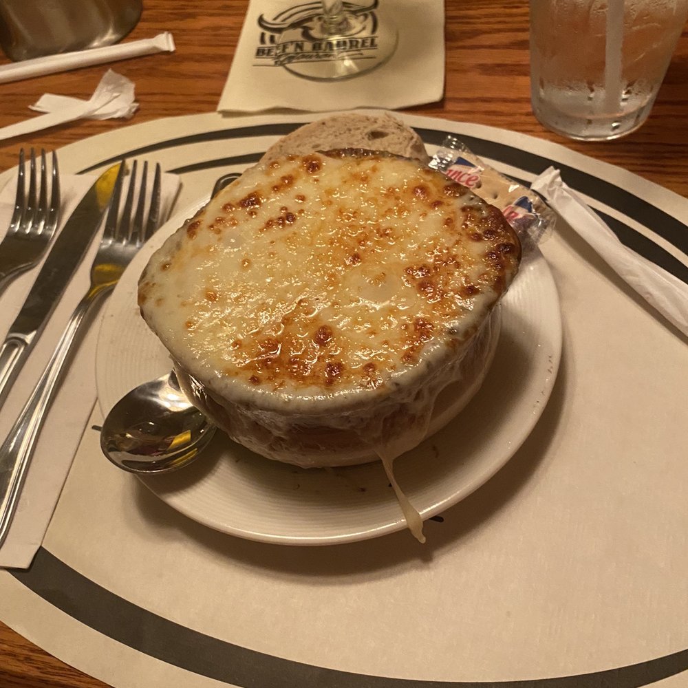 Beef'n Barrel - a plate of food on a table - Steakhouses Near Me - Olean, New York Beef'n Barrel - a plate of food on a table - Steakhouses Near Me - Olean, New York