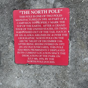 Historic North Pole - Parks Near Me - North Pole, Alaska Historic North Pole - Parks Near Me - North Pole, Alaska