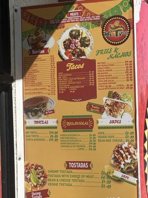 Menu photo 1 Mr Taco Los Banos, CA