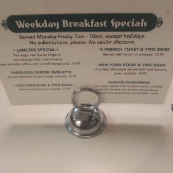 Lancers Restaurant - Weekly Breakfast Specials - New American Near Me - Burbank, California Lancers Restaurant - Weekly Breakfast Specials - New American Near Me - Burbank, California