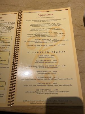 Menu photo 5 The Cheesecake Factory Honolulu, HI Menu photo 5 The Cheesecake Factory Honolulu, HI