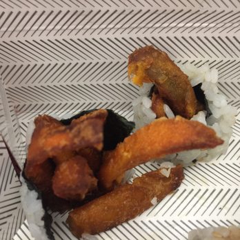 Sushi Star - Messily put together sweet potato rolls. - Sushi Bars Near Me - New York, New York Sushi Star - Messily put together sweet potato rolls. - Sushi Bars Near Me - New York, New York
