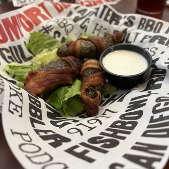 Cali BBQ - Bacon Wrapped Jalape-o Poppers (4) - Barbeque Near Me - Spring Valley, California Cali BBQ - Bacon Wrapped Jalape-o Poppers (4) - Barbeque Near Me - Spring Valley, California