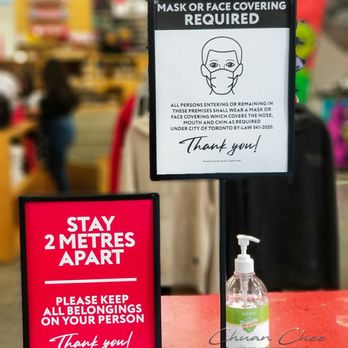West49 - Pandemic rules - Men's Clothing Near Me - Toronto, Ontario