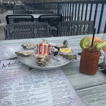 Monty’s Lighthouse - Huge oysters!!! Great Bloody Mary!! - Sports Bars Near Me - Montgomery, Texas Monty’s Lighthouse - Huge oysters!!! Great Bloody Mary!! - Sports Bars Near Me - Montgomery, Texas