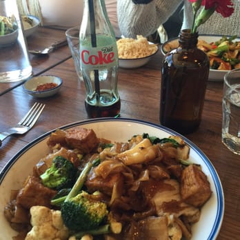 Sla Thai Restaurant - My mix and match vegetarian dish - Thai Near Me - Montclair, New Jersey