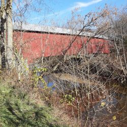 McAllister Covered Bridge - McAllister covered bridge