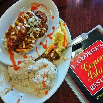L George's Coney Island-Wayne - Biscuits n Gravy - New American Near Me - Wayne, Michigan