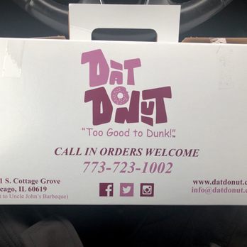 Dat Donut - One dozen carry out box - Donuts Near Me - Chicago, Illinois
