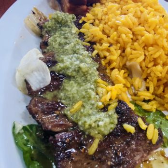 Las Colinas Restaurant - Churrasco and House Special Flank Steak - Cuban Near Me - Wilton Manors, Florida