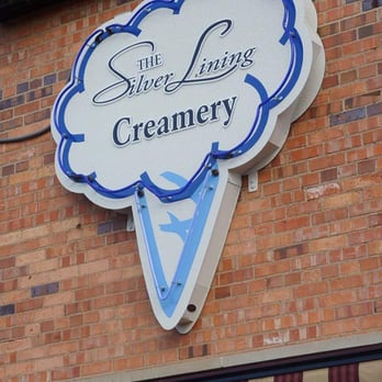 Silver Lining Creamery - The Silver Lining Creamery sign - Desserts Near Me - Rapid City, South Dakota Silver Lining Creamery - The Silver Lining Creamery sign - Desserts Near Me - Rapid City, South Dakota