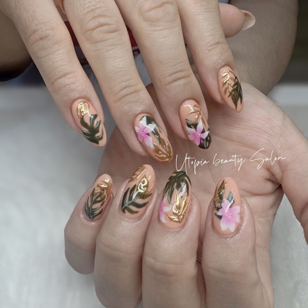 nail  Kawasaki inspired