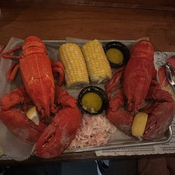 The Shack - Twin Lobster Plate - Seafood Near Me - Old Orchard Beach, Maine