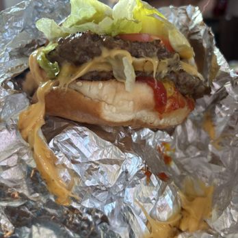 Five Guys - Traditional Cheeseburger - Fast Food Near Me - Hamburg, New York