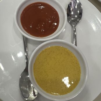Chef's Choice Chinese Cuisine - Hot mustard love the little spoons. Details matter. - Seafood Near Me - Vancouver, British Columbia Chef's Choice Chinese Cuisine - Hot mustard love the little spoons. Details matter. - Seafood Near Me - Vancouver, British Columbia