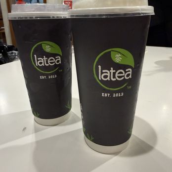 Latea Bubble Tea  - Ube Creme Brulee Milk Drinks Oolong milk tea - Desserts Near Me - Culver City, California