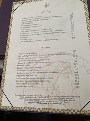 Menu photo 1 Numa Pompilio Madrid, M Menu photo 1 Numa Pompilio Madrid, M