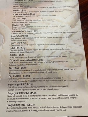 Menu photo 1 HWA restaurant Murray, UT