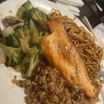 Fuji Mountain Steakhouse - Salmon Teriyaki - Japanese Near Me - Temple Hills, Maryland