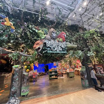 Rainforest Cafe - Outside the Restaurant - American Near Me - Ontario, California
